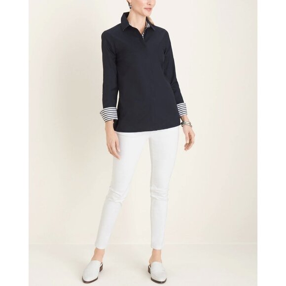 NWT Chicos Secret Stretch Jeggings Sz. 2R (12) - Picture 2 of 4